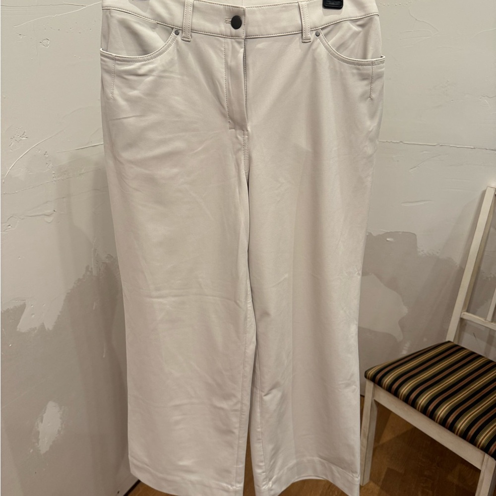 lululemon athletica Cream Wide Leg Pants